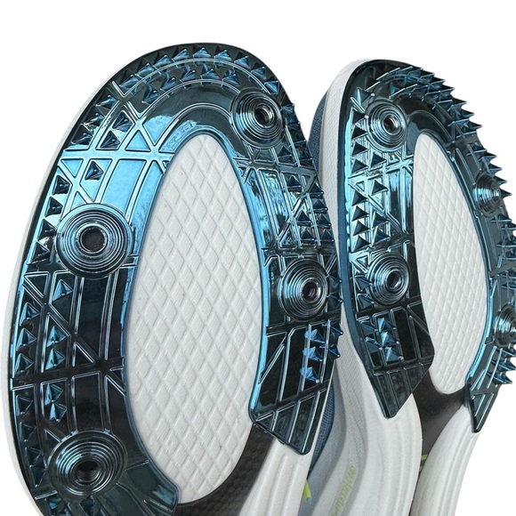 Hoka Cielo X LD women’s blue and green Spike Track running Shoes new size 7 - Picture 8 of 11